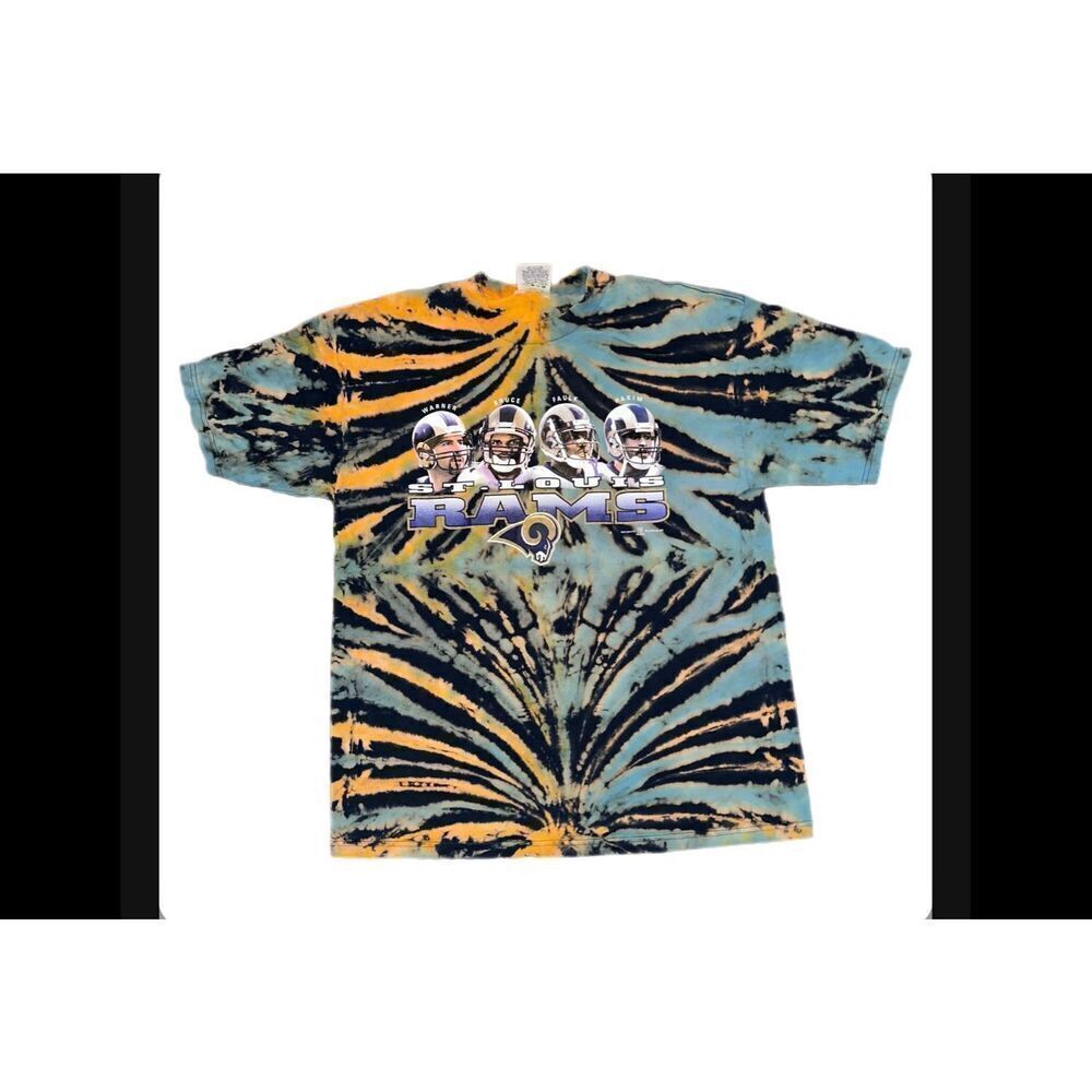Vintage St. Louis Rams Legends Tie-Dye Tee